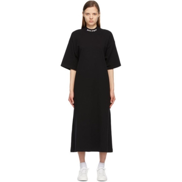Palm Angels Logo T-Shirt Dress - Picture 1 of 16